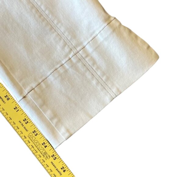 Democracy Ab Solution High Rise Kick Flare Pant Women's 14P Ecru NWT - Picture 8 of 9